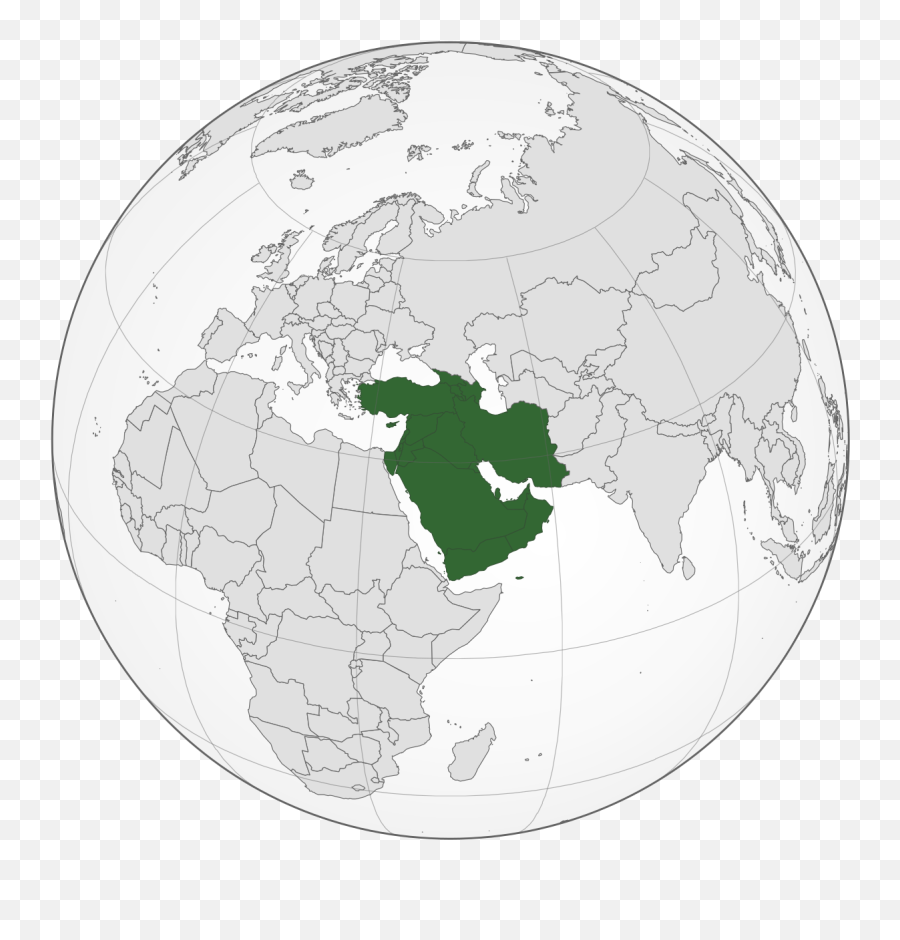 Western Asia - Wikipedia Asie Du Sud Ouest Png,World Map Png Transparent Background
