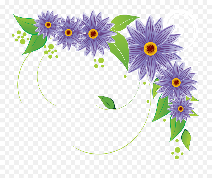 Flower Vectors Various Png - 4750 Transparentpng Flowers Vector Png Hd,Vectors Png