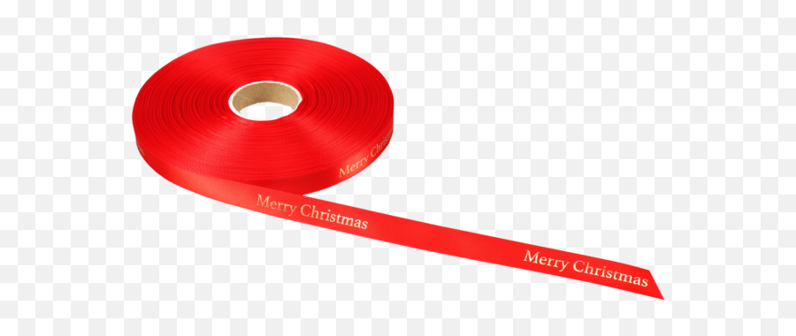 Lovly Ribbon 15mm 100m Merry Christmas Redgold - Solid Png,Merry Christmas Gold Png