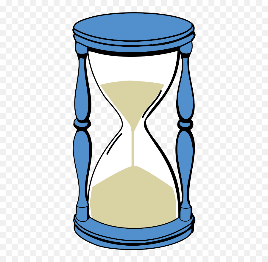 Patience Clipart Hourglass - Sand Clock Clipart Png,Hourglass Transparent Background
