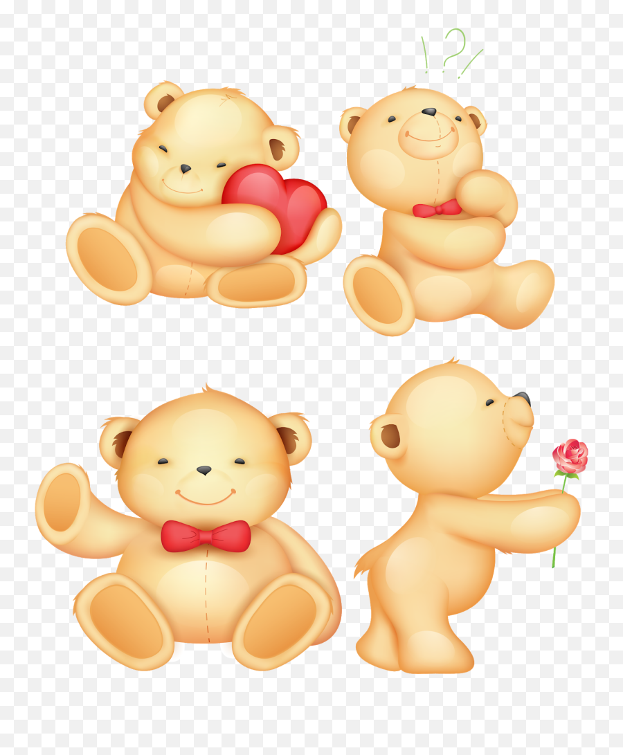 Teddies - Teddy Bear Vector Cute Png,Tubes Png