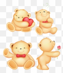 Teddies - Teddy Bear Vector Cute Png,Tubes Png