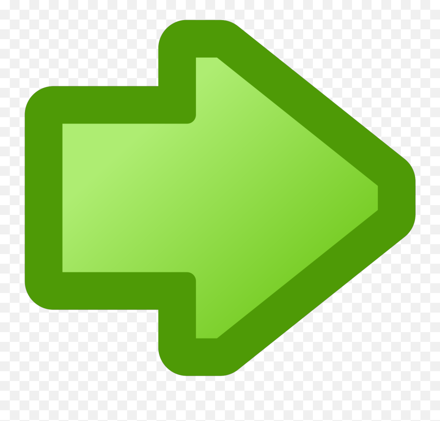 Icon - Green Arrow Icon Svg Png,Green Right Arrow Icon