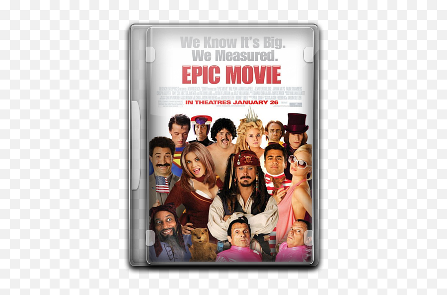 Epic Movie V3 Icon English Movies 3 Iconset Danzakuduro - Epic Movie Poster 2007 Png,Epic Icon Image