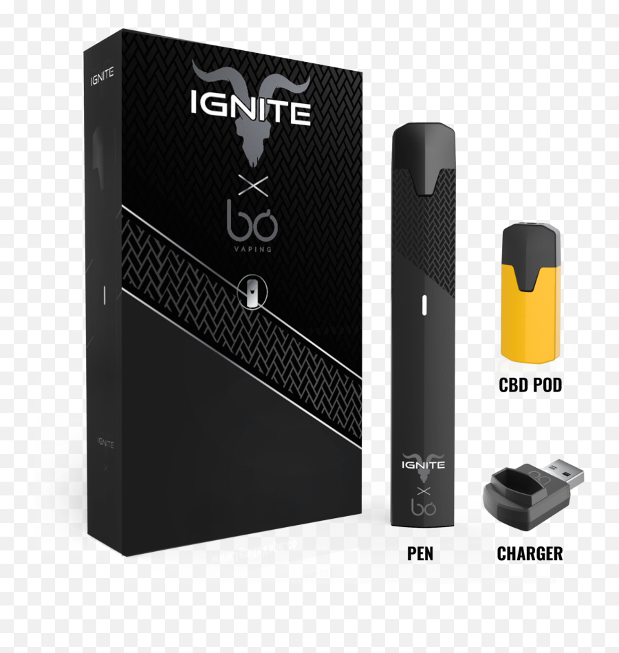 Vape Pen Png - Ignite Cbd Starter Kit Ignite Vape Ignite Cbd,Vape Transparent Background