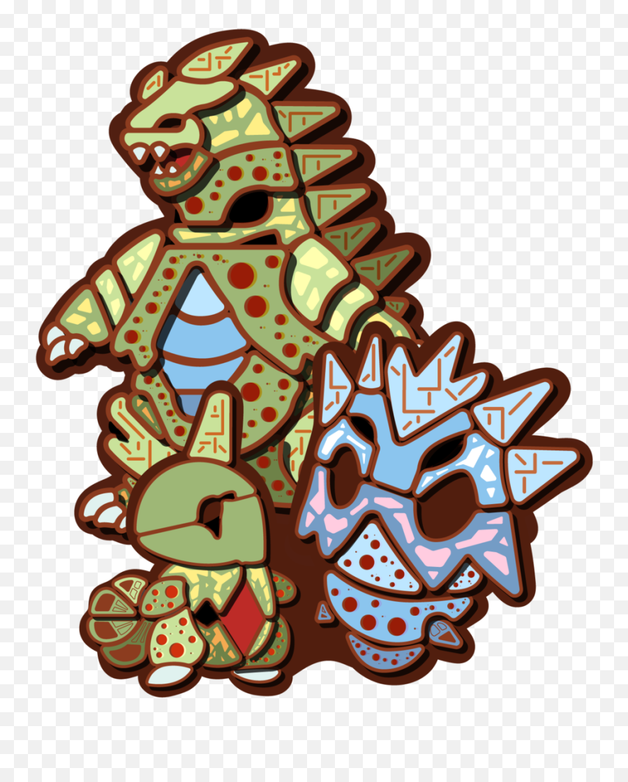 Aztecamon Everything U2014 Izel Studios Png Tyranitar