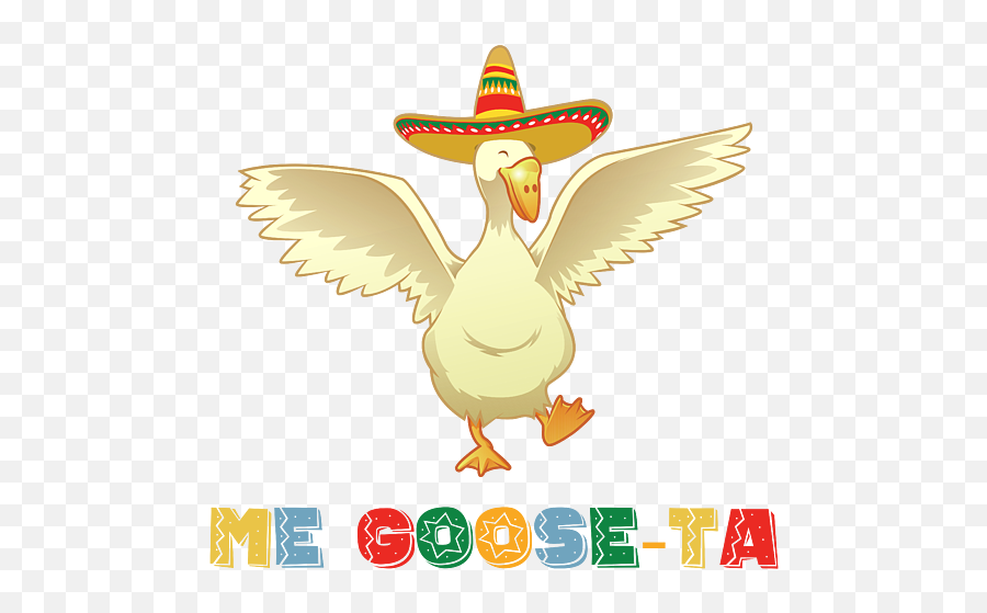 Me Gooseta Gusta Funny Mexican Spanish Goose Design - Language Png,Me Gusta Icon