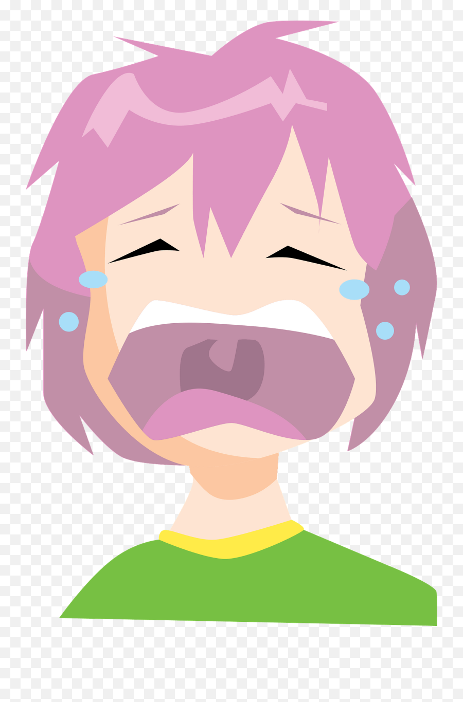 Download Free Png Crying Boy 2 - Dlpngcom Clip Art,Crying Tears Png