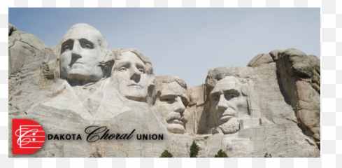Cropped - Dculogomrr2png U2013 Dakota Choral Union Presidents Day 2020 Closure,Mount Rushmore Png