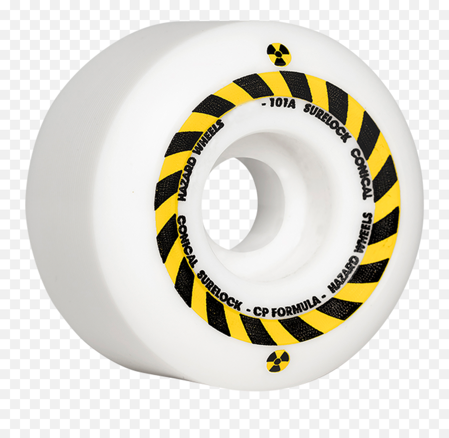 Hazard Cp Sign Radial 52mm White Wheels Set - Circle Vector Shapes For Photoshop Png,Hazard Icon