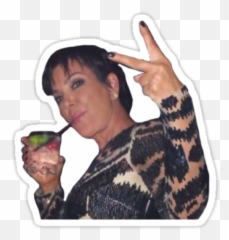 Kris Jenner Sticker - png