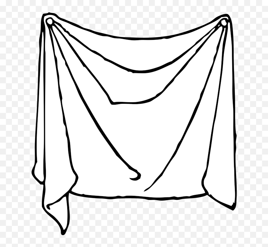 Clipart Png Black And White 1 Image - Clipart Bed Sheet,Bed Clipart Png