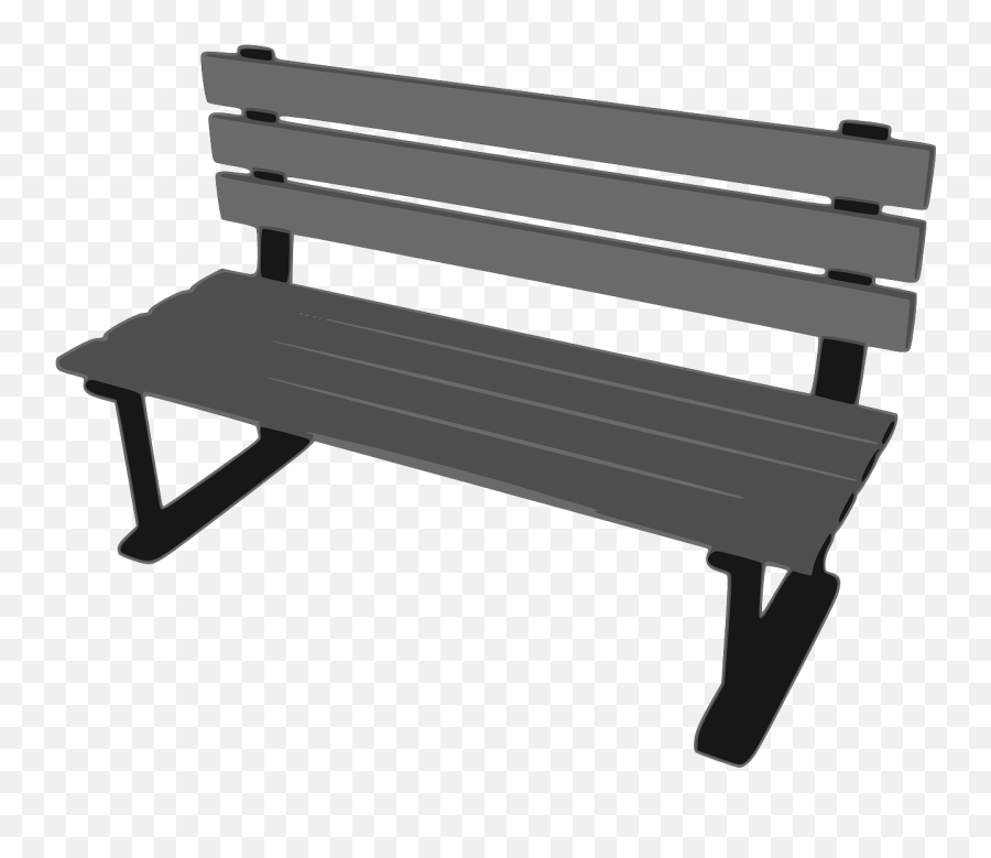 Bench Seat Park - Park Bench Clipart Png,Park Bench Png