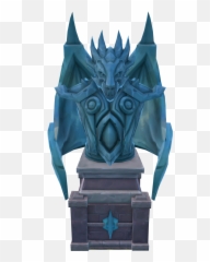 Dragonkin Statue Anachronia - The Runescape Wiki Bust Png,Sculpture Png