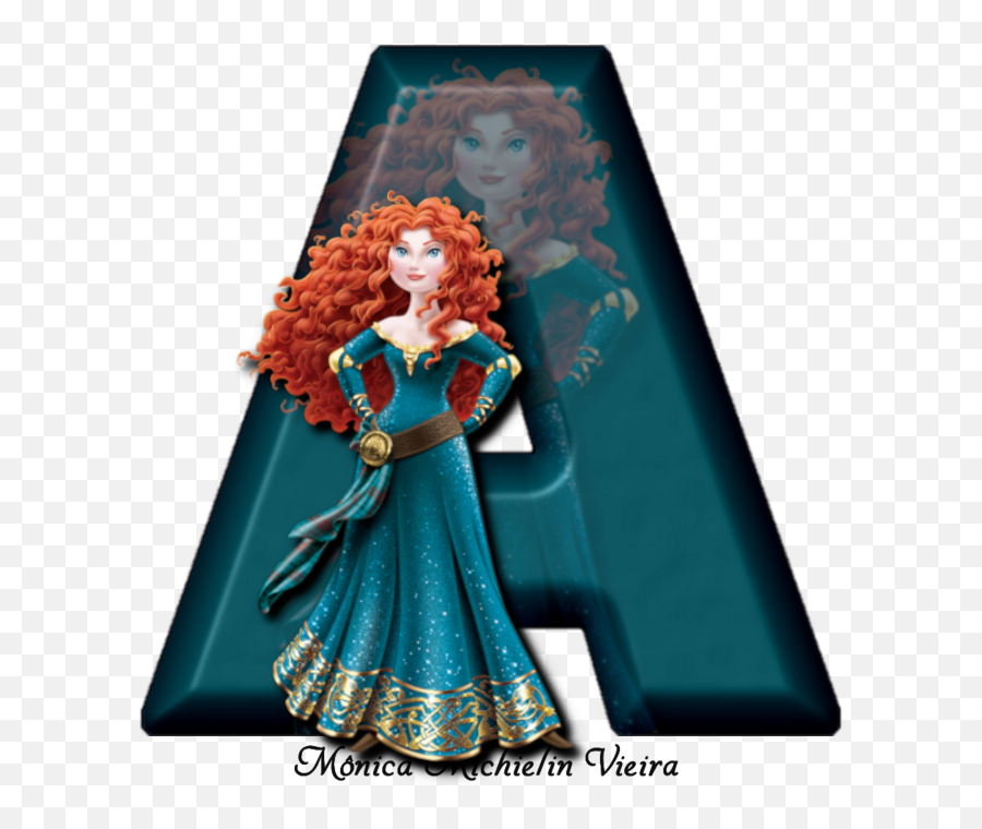 Alfabeto Princesa Merida Disney Png - Princess Disney Brave,Merida Png