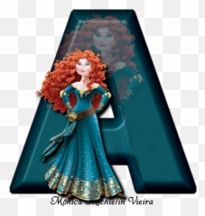 Alfabeto Princesa Merida Disney Png - Princess Disney Brave,Merida Png