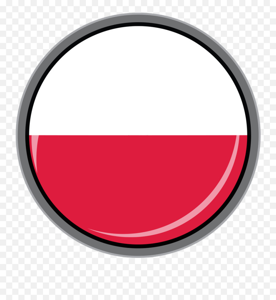 Flag Of Poland Transparent Png Image - Circle,Poland Flag Png