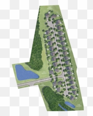 New Construction Home Community Site Plan - Grass Png,Tree Plan View Png