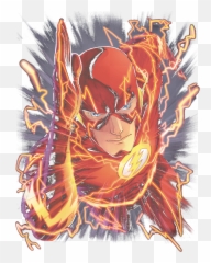 Download Hd Justice League Flash - Flash New Comics Flash Comic Poster Png,Muzzle Flash Png