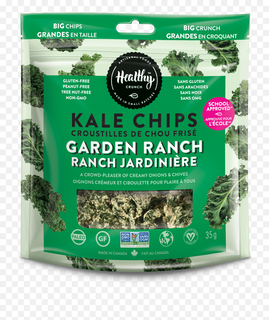 Garden Ranch Kale Chips - Ranch Kale Chips Png,Kale Png
