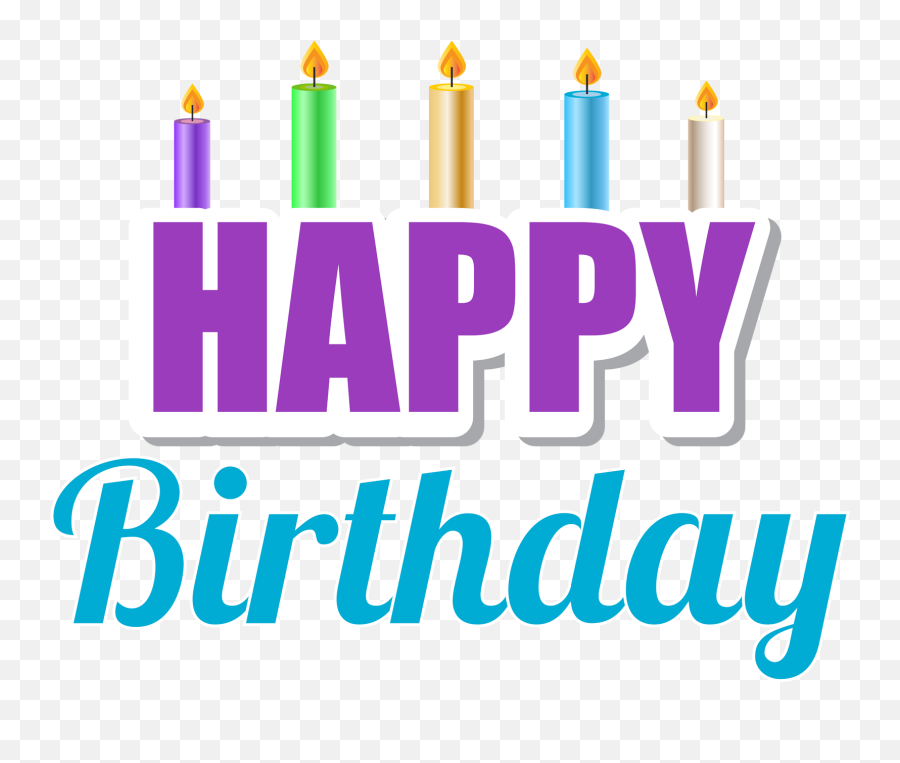 Happy Birthday Candles Png - Best Birthday Candles Png Transparent Clipart Birthday Candles Png,Candle Transparent Png