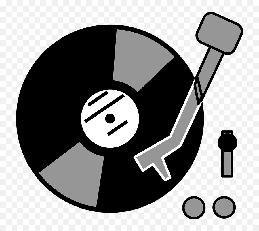 Phonograph Record Vinyl - Turntable Clip Art Png,Phonograph Png