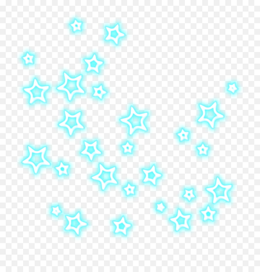 Download Free Png Neon Stars Blue Lights - Sticker By Miriam Neon Light Stars Png,Neon Light Png