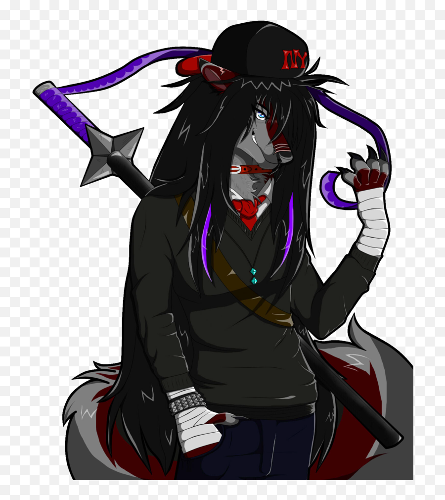 Download Drawing Gangster Anime - Gacha Life Wolf Girl Cute Png,Gangster  Png - free transparent png images 