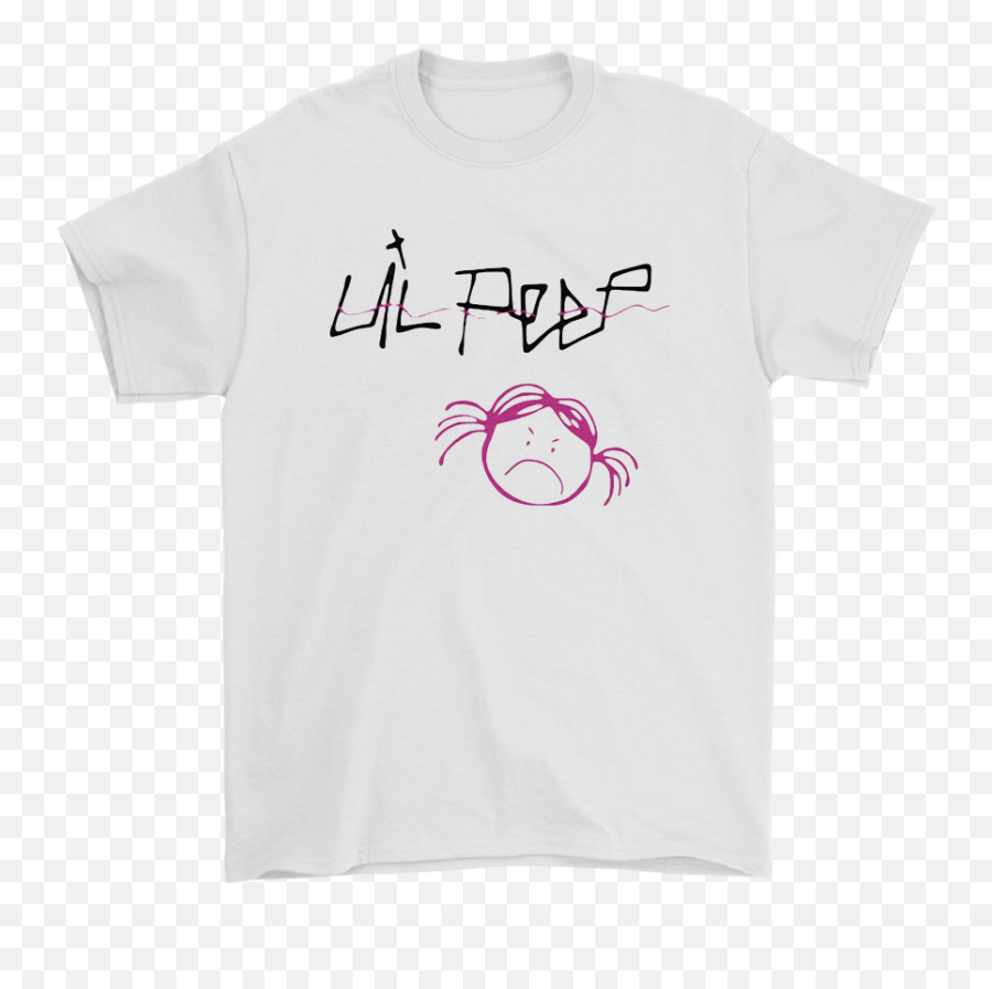 Sad Pink Girl Lil Peep Memorial Shirts - Kid Cudi Virgil Abloh Shirt Png,Lil Peep Png