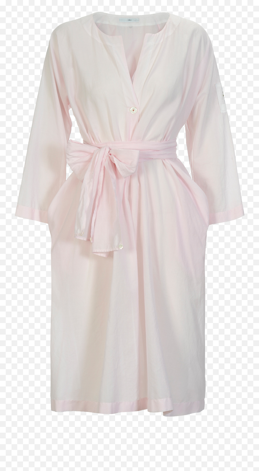 Vivid Pink One Button Shirtwaist Dress - Nightgown Png,Pink Subscribe Button Png