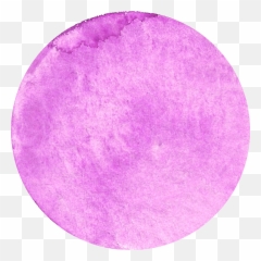 Picture - Purple Watercolor Circle Png