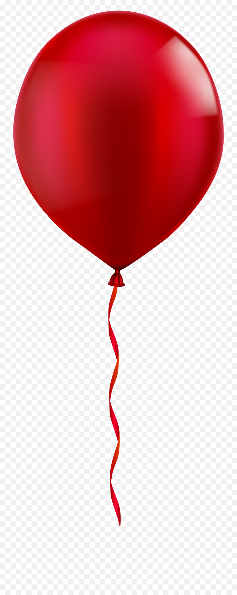 Red Balloon Clipart Png - Red Balloon Clipart Png,Balloons Clipart Png