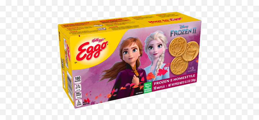 Eggo Disney Frozen 2 Homestyle Waffles - Eggo Frozen 2 Png,Frozen Characters Png