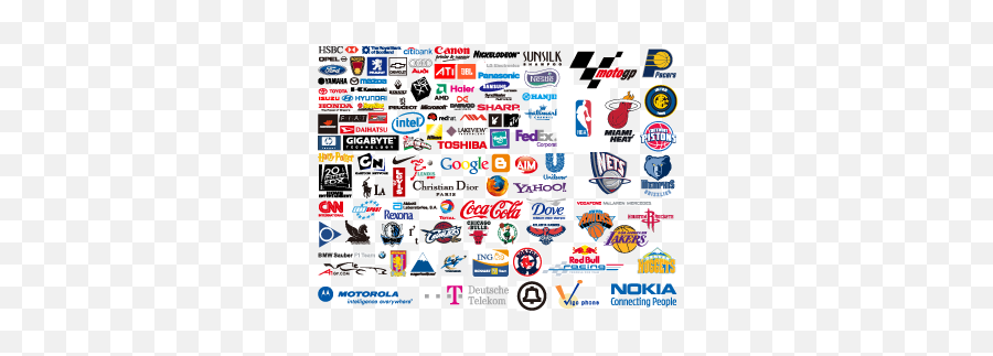 World - Famous Brand Logos Png,Logo Templates