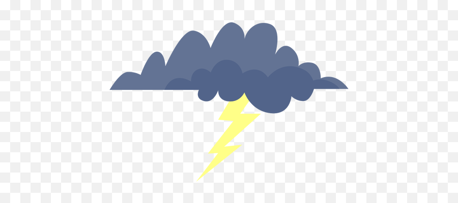 Storm Cloud Png Picture - Cloud Vector Silhouette,Thunder Cloud Png