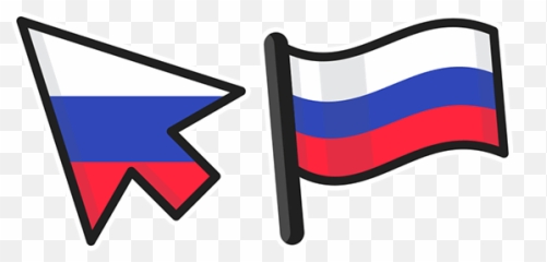 Russia Flag Cursor U2013 Custom Browser Extension - png