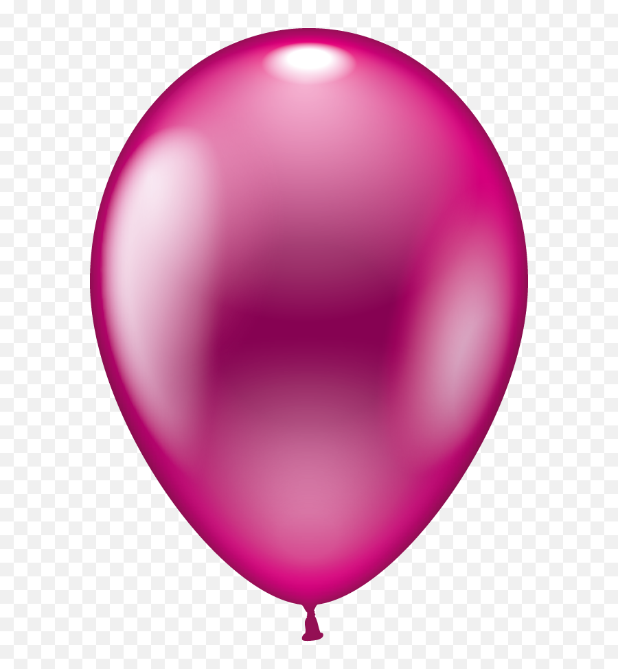 100 Balloons Metallic Pink - 11 Latex Balloons Pink Png,Pink Balloon Png