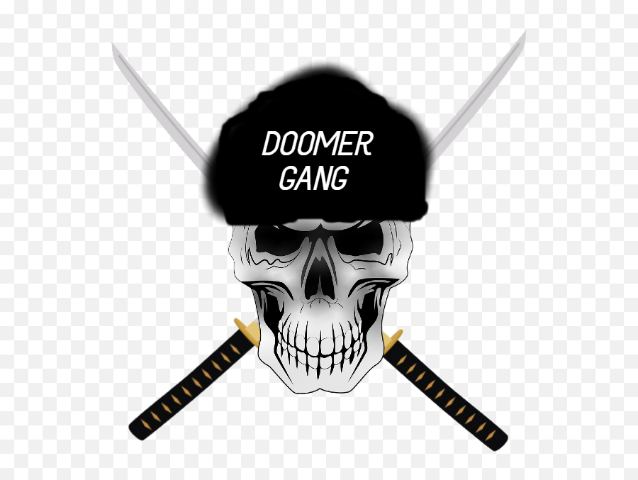 Intente Hacer Un Logo Para La Doomer Gang Creo Que Me Salio - Ninja Swords Logo Png,Un Logo Png