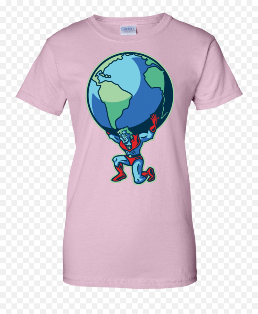 Captain Planet - The Weight Of The World Captain Planet T Png,Captain Planet Png