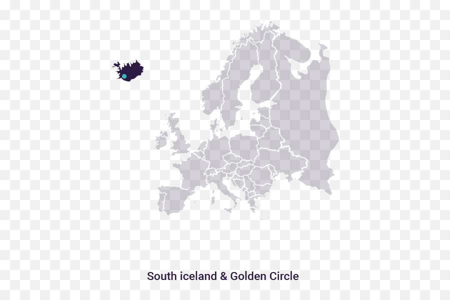 Golden Circle U0026 Blue Ice Escape - 3 Days Wildthentic Transparent Europe Map Borders Png,Golden Circle Png