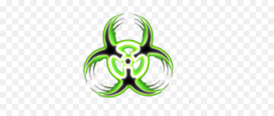 Green Biohazard Simbol Transparent - Roblox Circle Png,Biohazard Transparent
