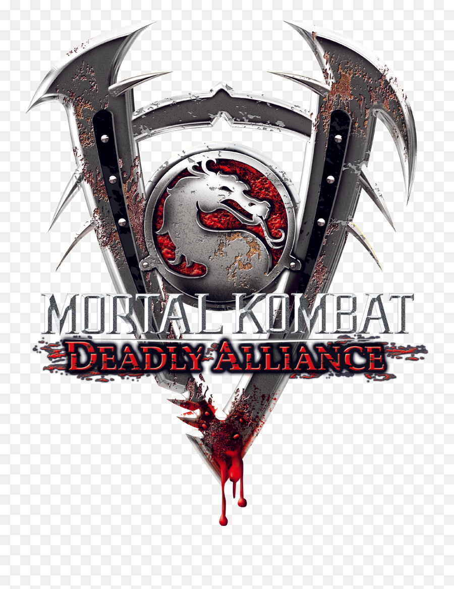 Mortal Kombat Deadly Alliance 2002 Promotional Art - Mortal Kombat Deadly Alliance Poster Png,Mortal Kombat Vs Logo