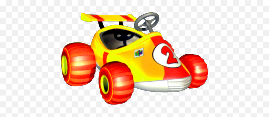 Car - Super Mario Wiki The Mario Encyclopedia Diddy Kong Racing Car Png,Race Car Png