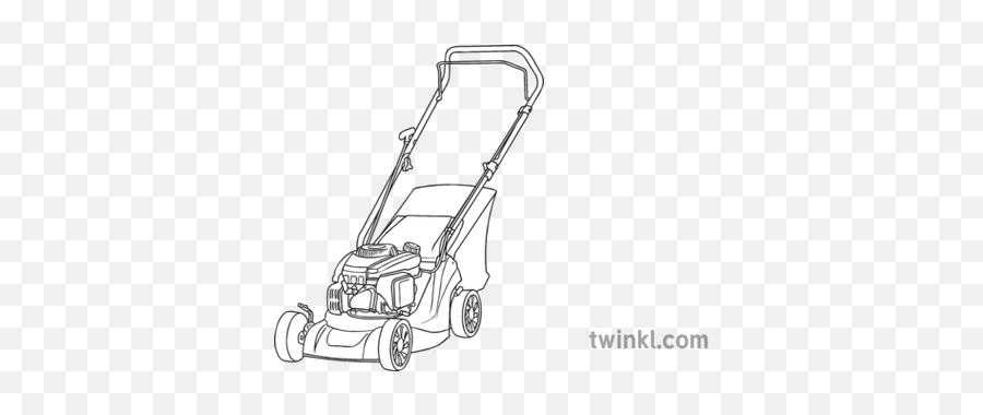 Lawn Mower Lawnmower Grass Cutter Garden General Secondary - Lawn Mower Bag Png,Lawnmower Png