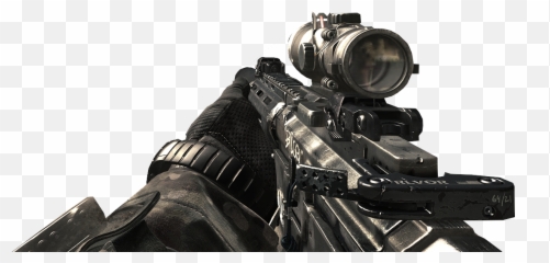 Download Honey Badger Gun Cod Ghosts Png - Call Of Duty