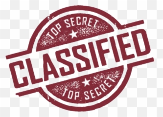 Classified Stamp Png Transparent Images All - Png