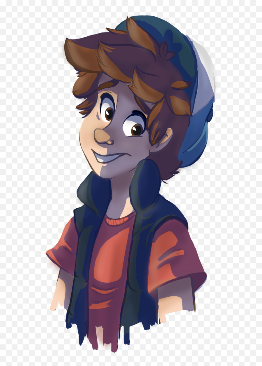 Download Gravity Falls Fan Art Dipper Fall - Dipper Pines Fan Art Png,Dipper Pines Png