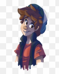 Download Gravity Falls Fan Art Dipper Fall - Dipper Pines Fan Art Png,Dipper Pines Png