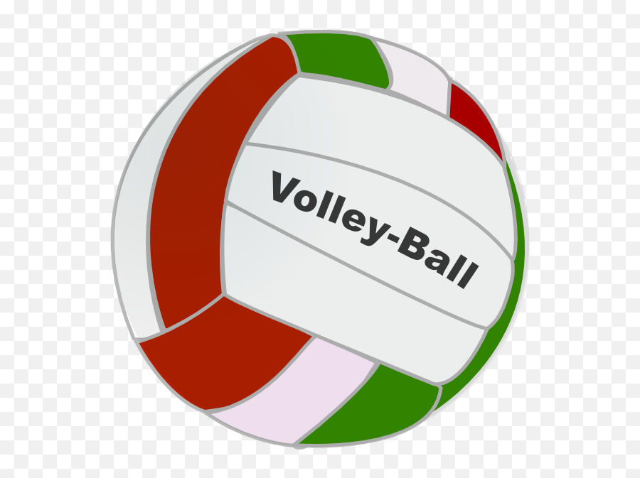 Animasi Bola Png Transparent Images U2013 Free Vector - Volleyball Red And Green,Bola Png