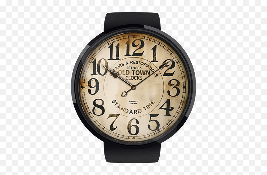 Old Town Hd Watch Face Android Wear Center - Old Time Stop Watch Png,Watch Face Png
